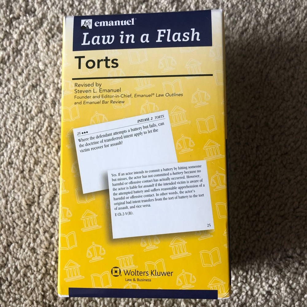 Torts Law in a Flash